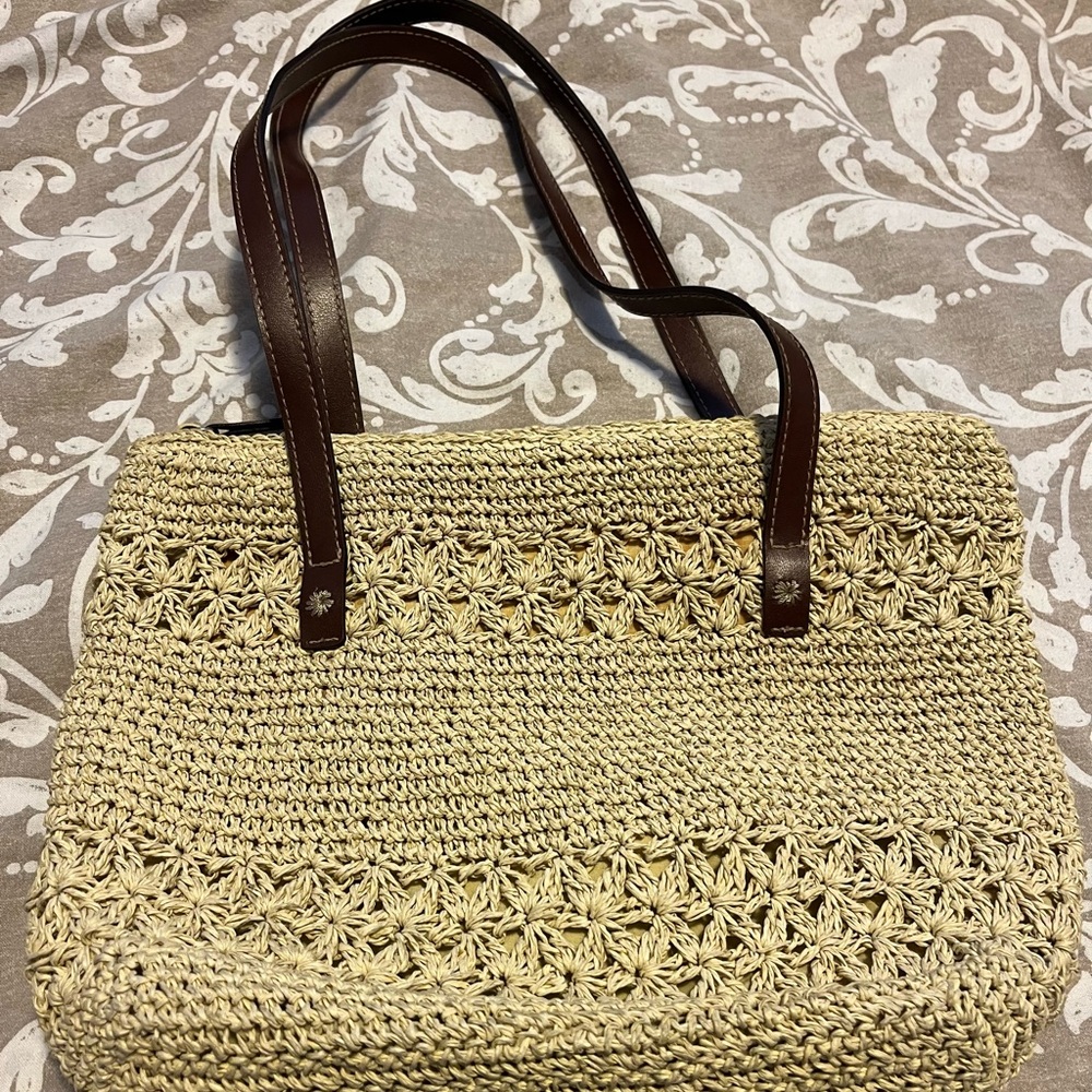 Vintage Macrame Boho Purse